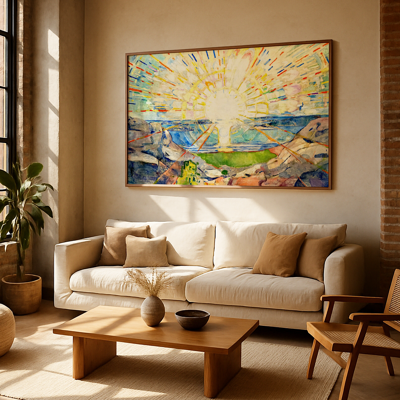 Edvard Munch - Solen (1911)