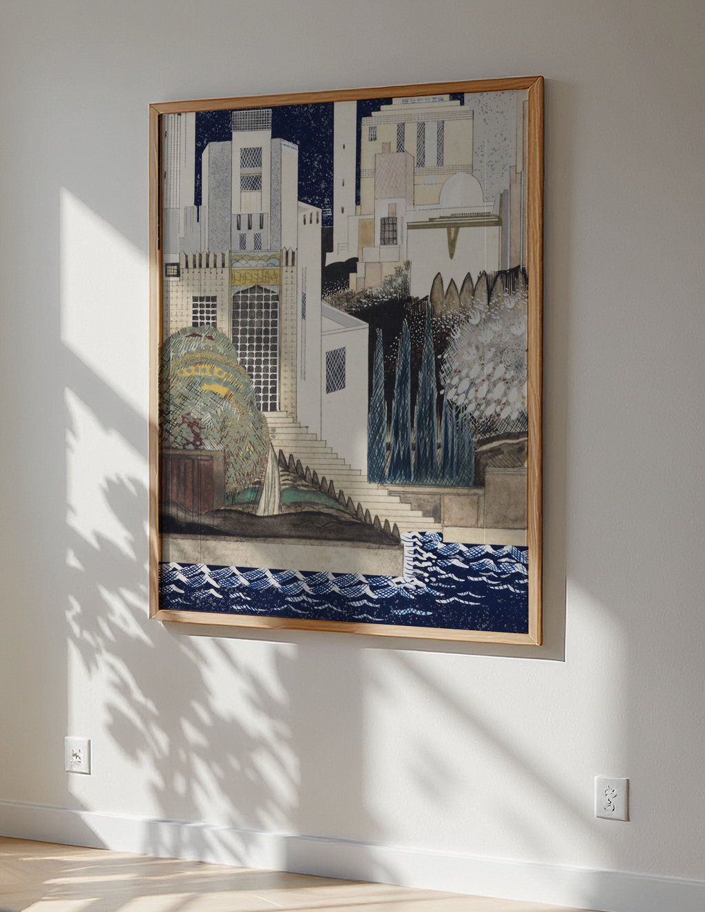 Francois-Louis Schmied - Histoire de la princesse Boudour Pl.16 (1926)