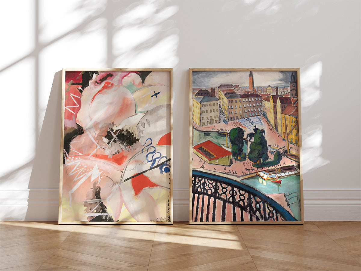 Isaac Grünewald - Karl Johans Torg, Stockholm (1914)