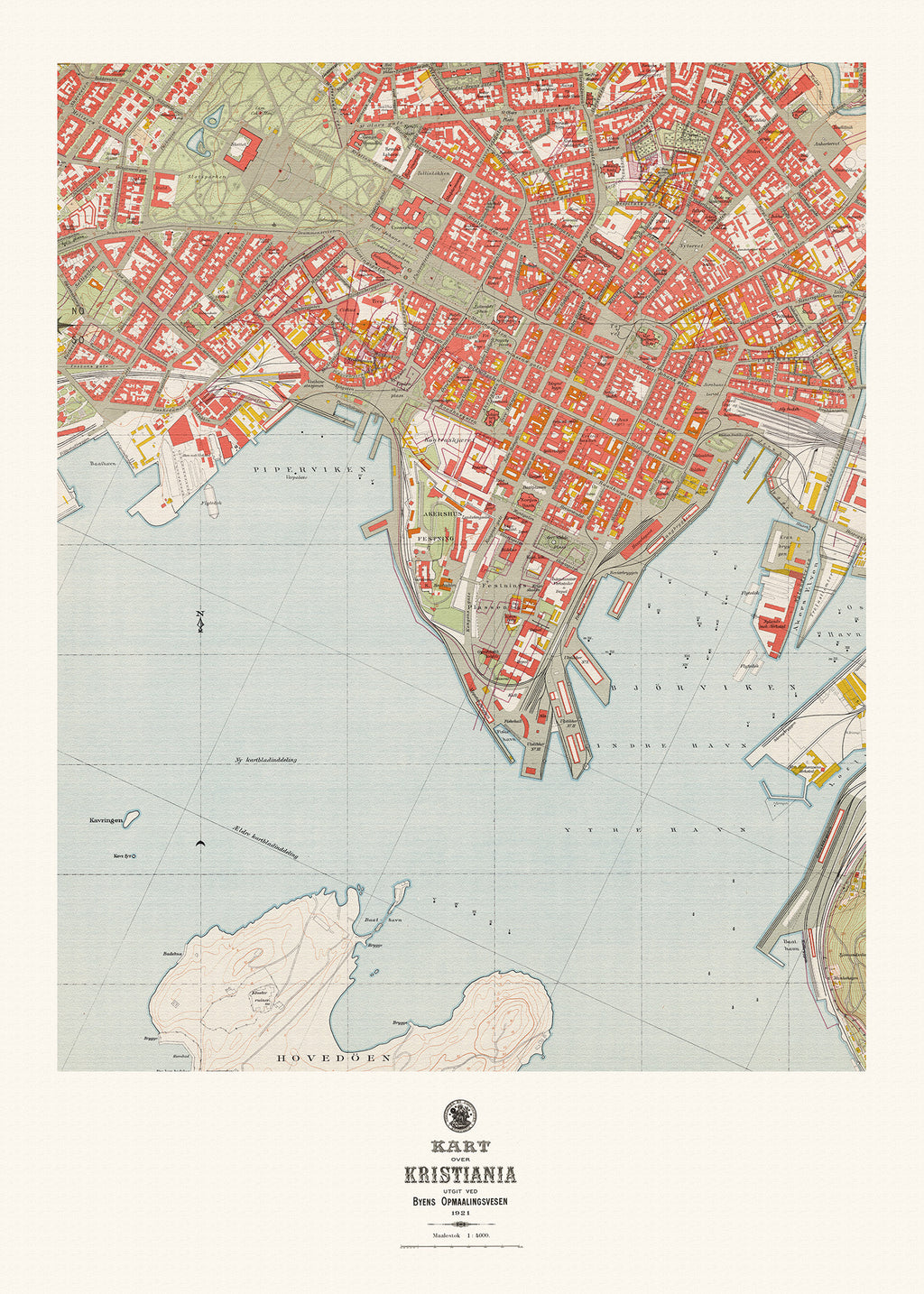 Kristiania 1921 (Oslofjorden)