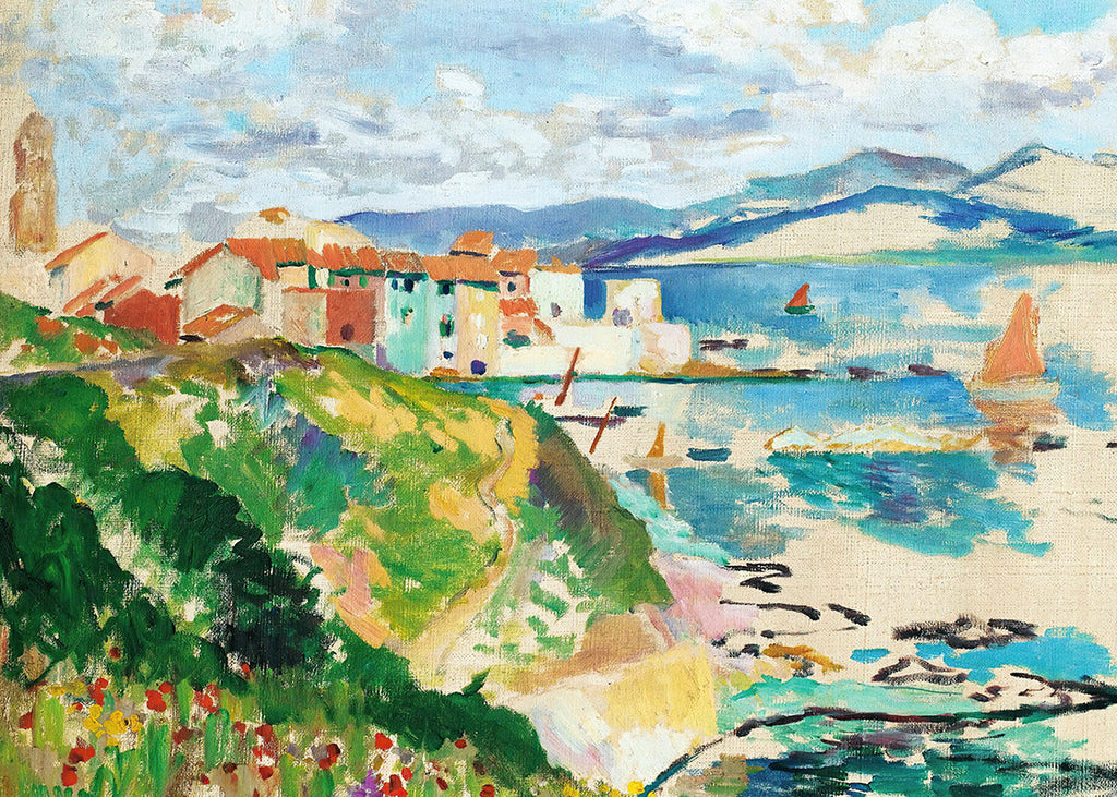Henri Manguin - Vue Sur La Ponche, Saint-Tropez (1904)