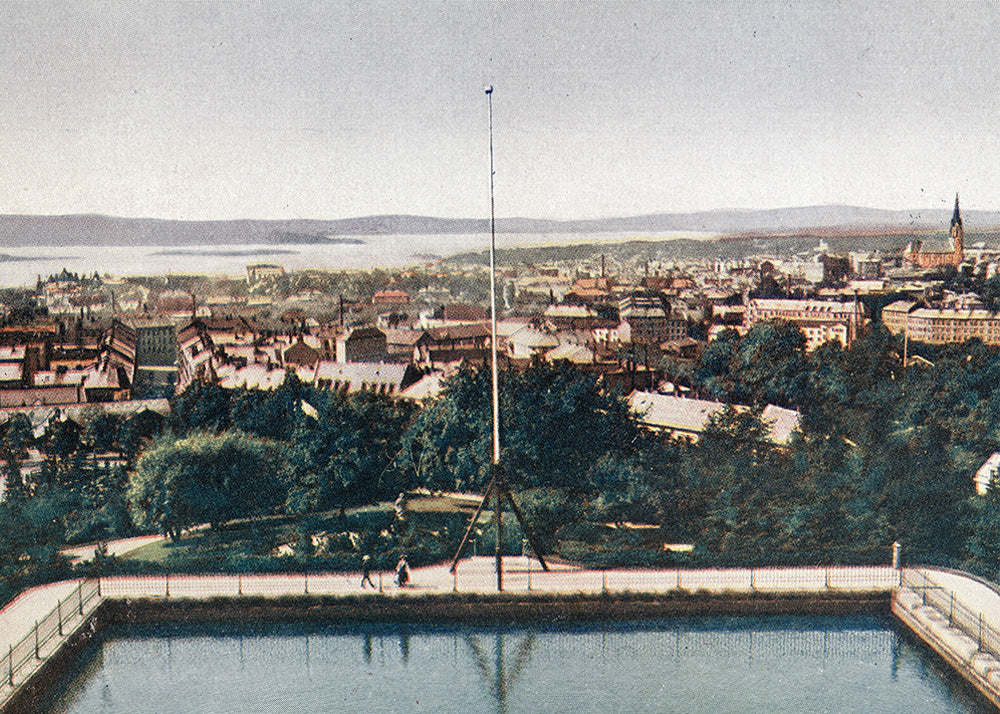 Utsikt fra St. Hanshaugen (1915)