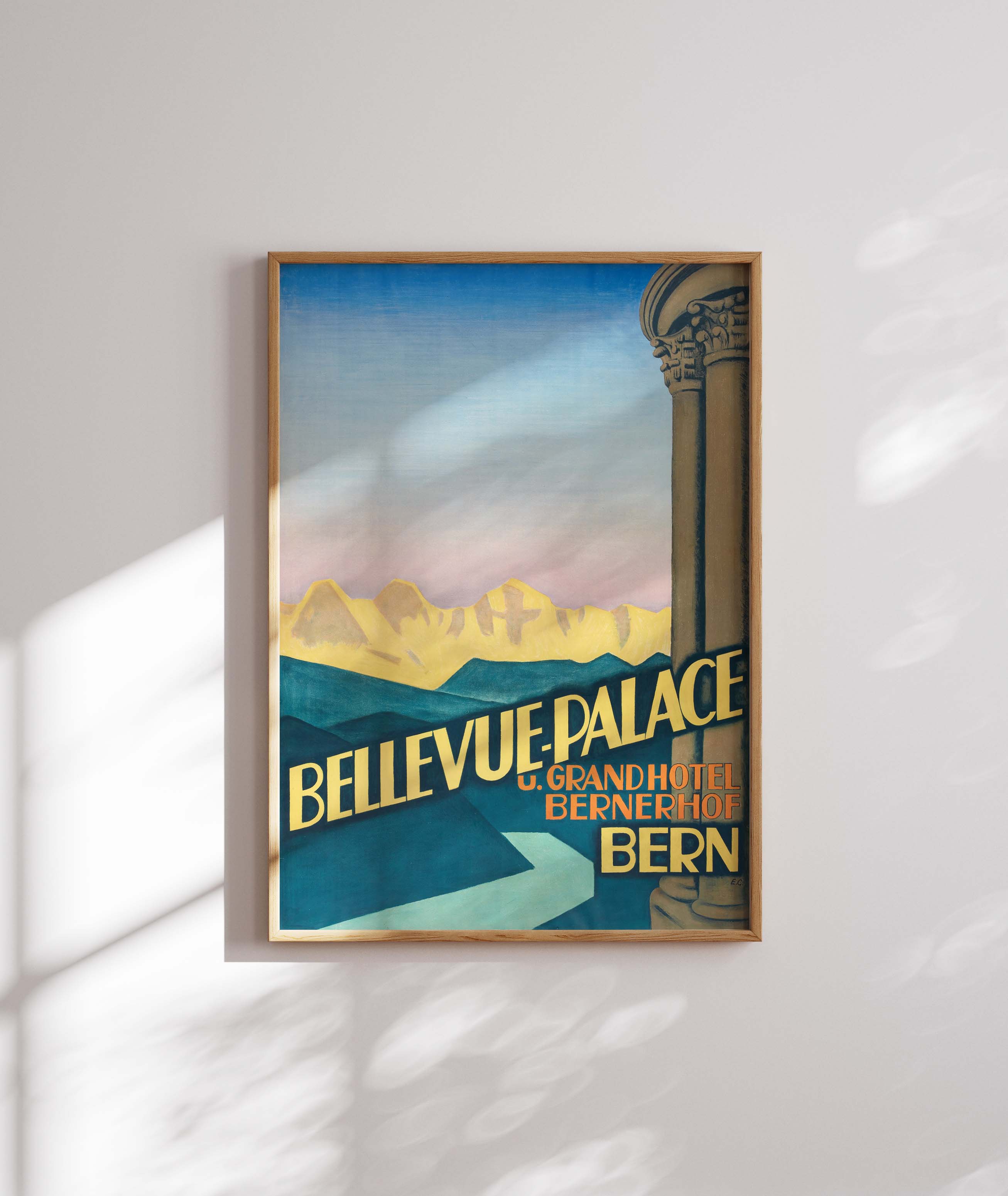 Emil Cardinaux - Bellevue Palace u. Grandhotel Bernerhof – Bern (1934)