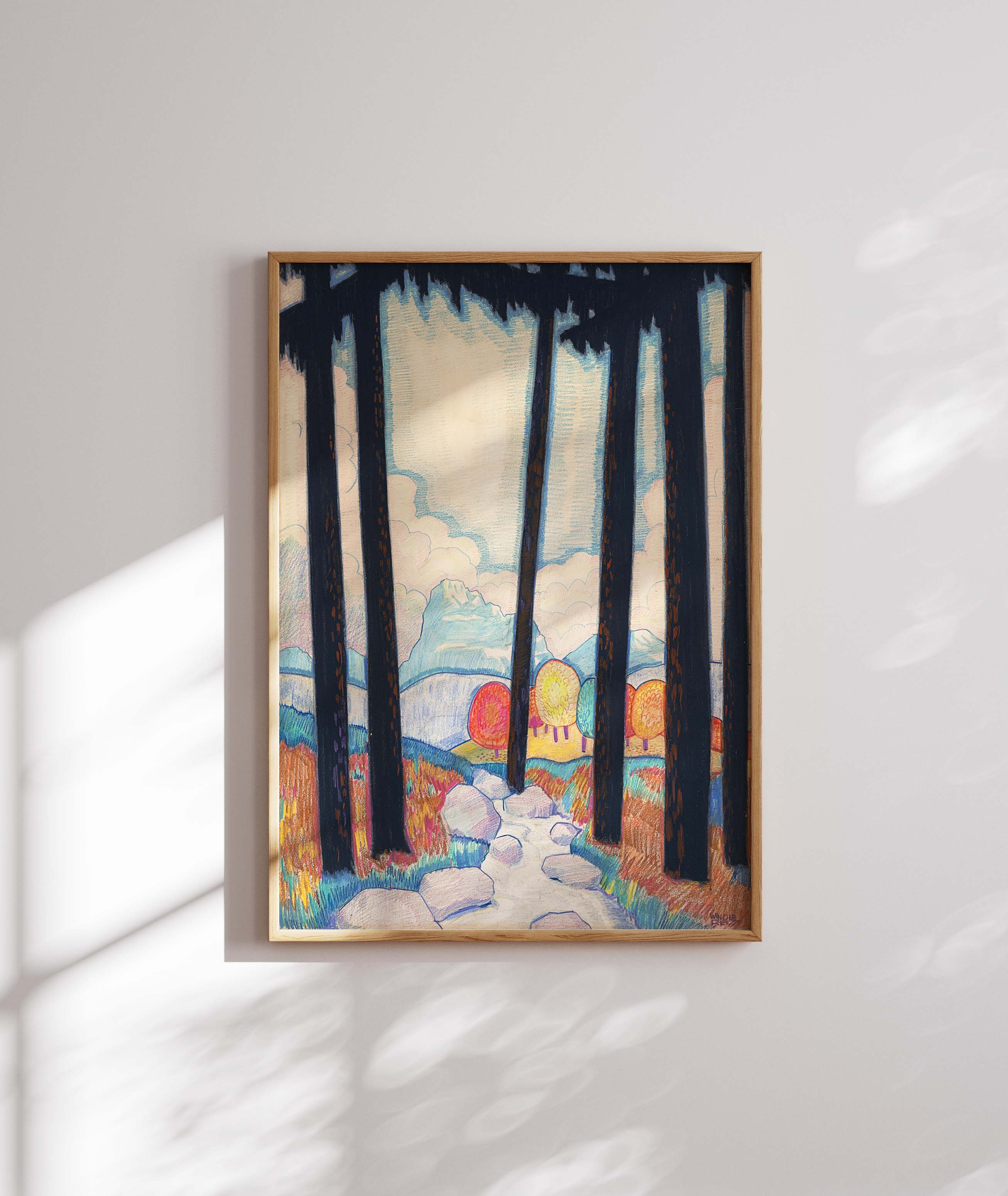 Winold Reiss- Landscape