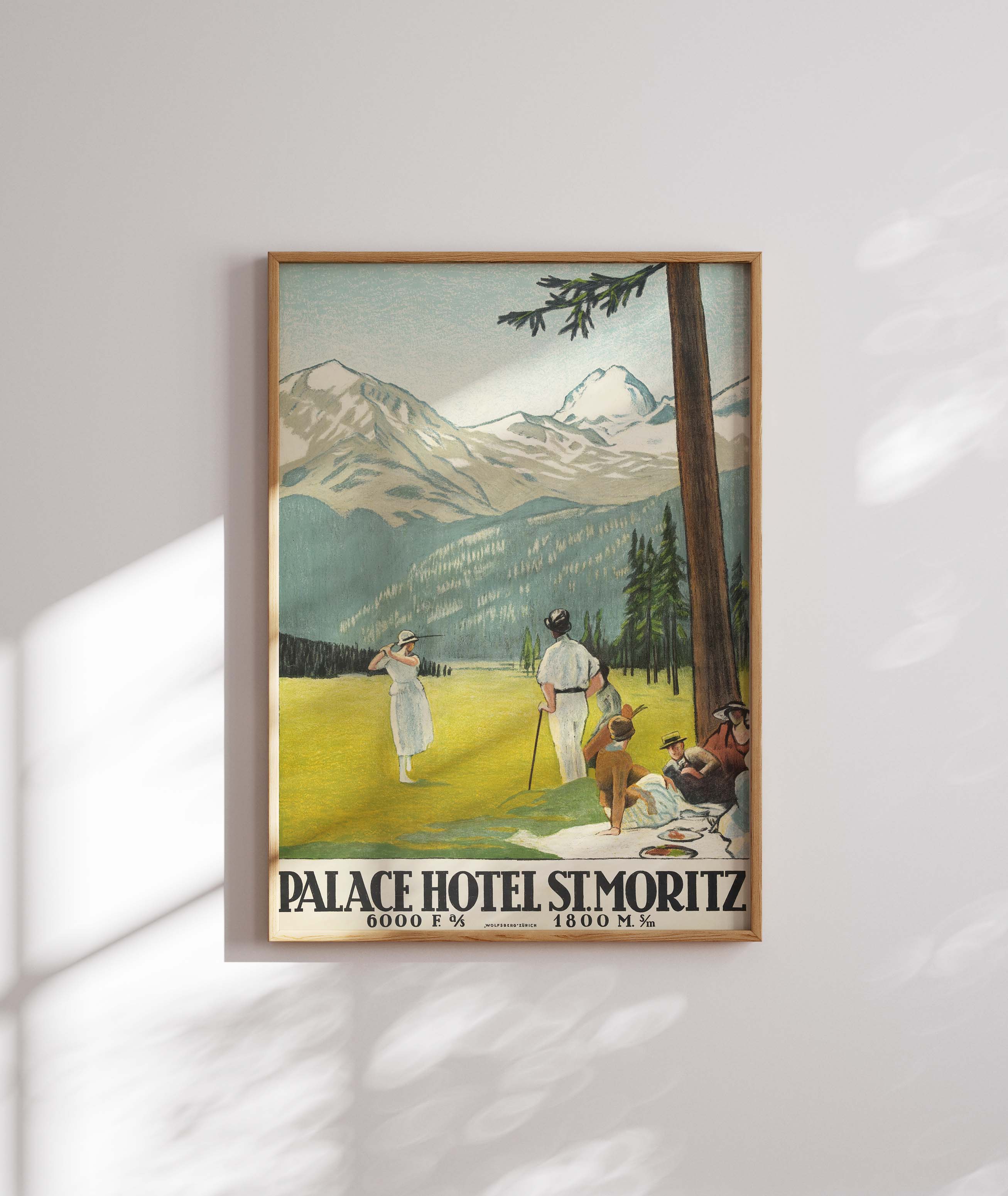 Emil Cardinaux - Palace Hotel. St. Moritz (1921)